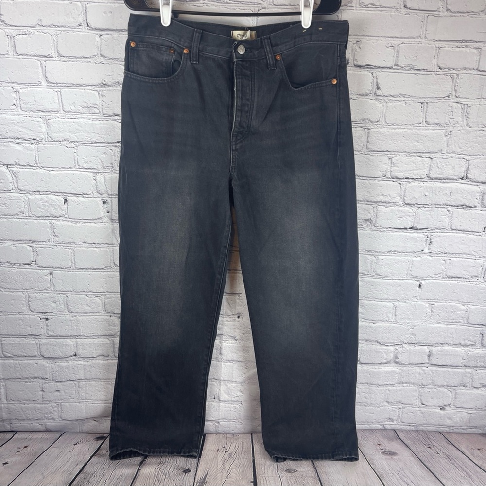 Madewell Women's Straight Leg Jeans - Black